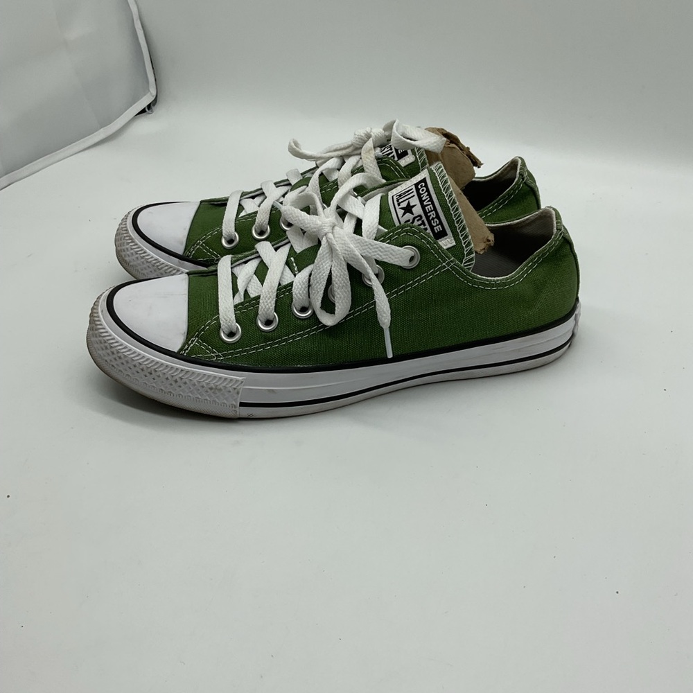 Converse Green and White Sneakers